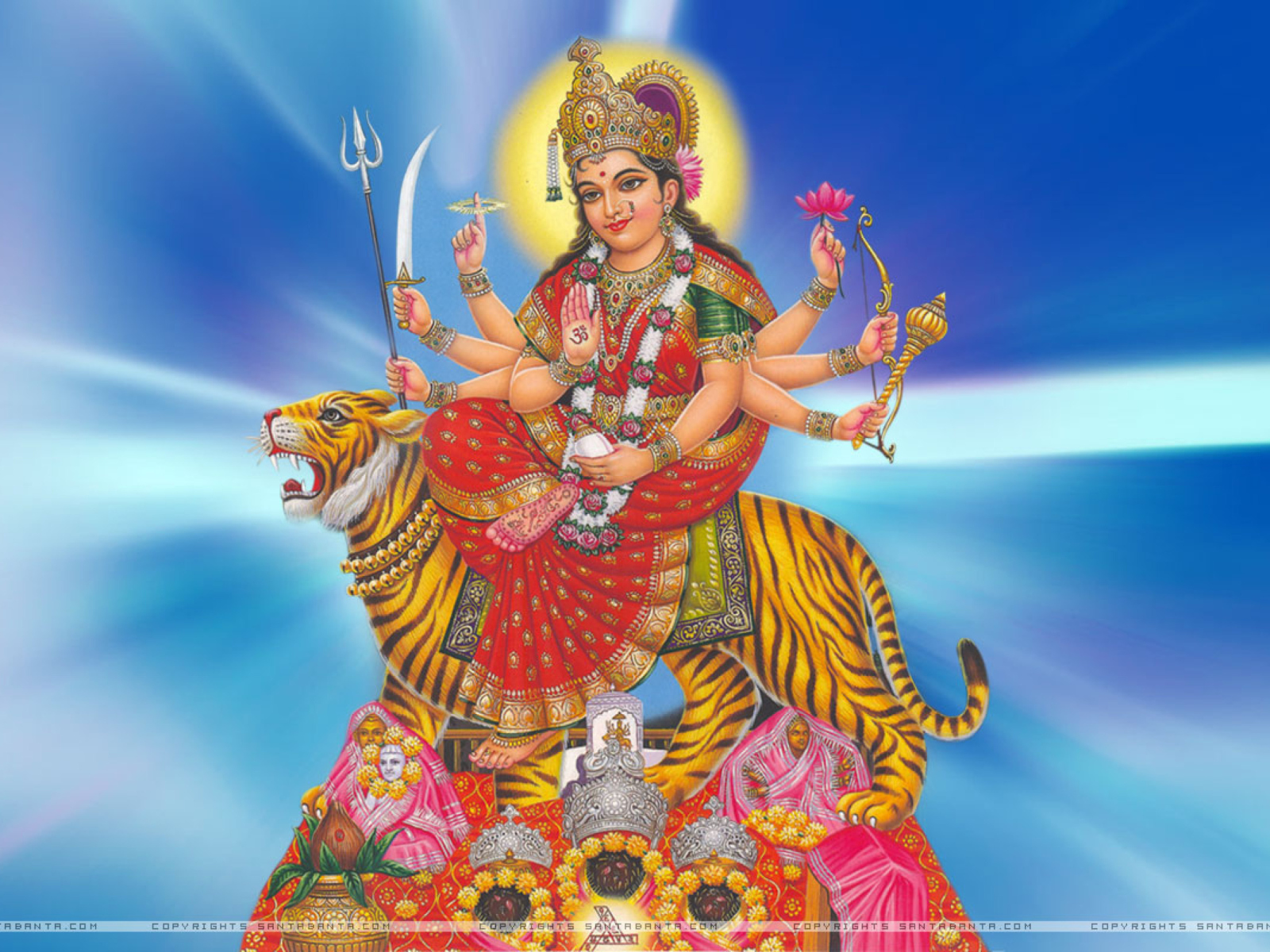 Обои Hindu God 1600x1200