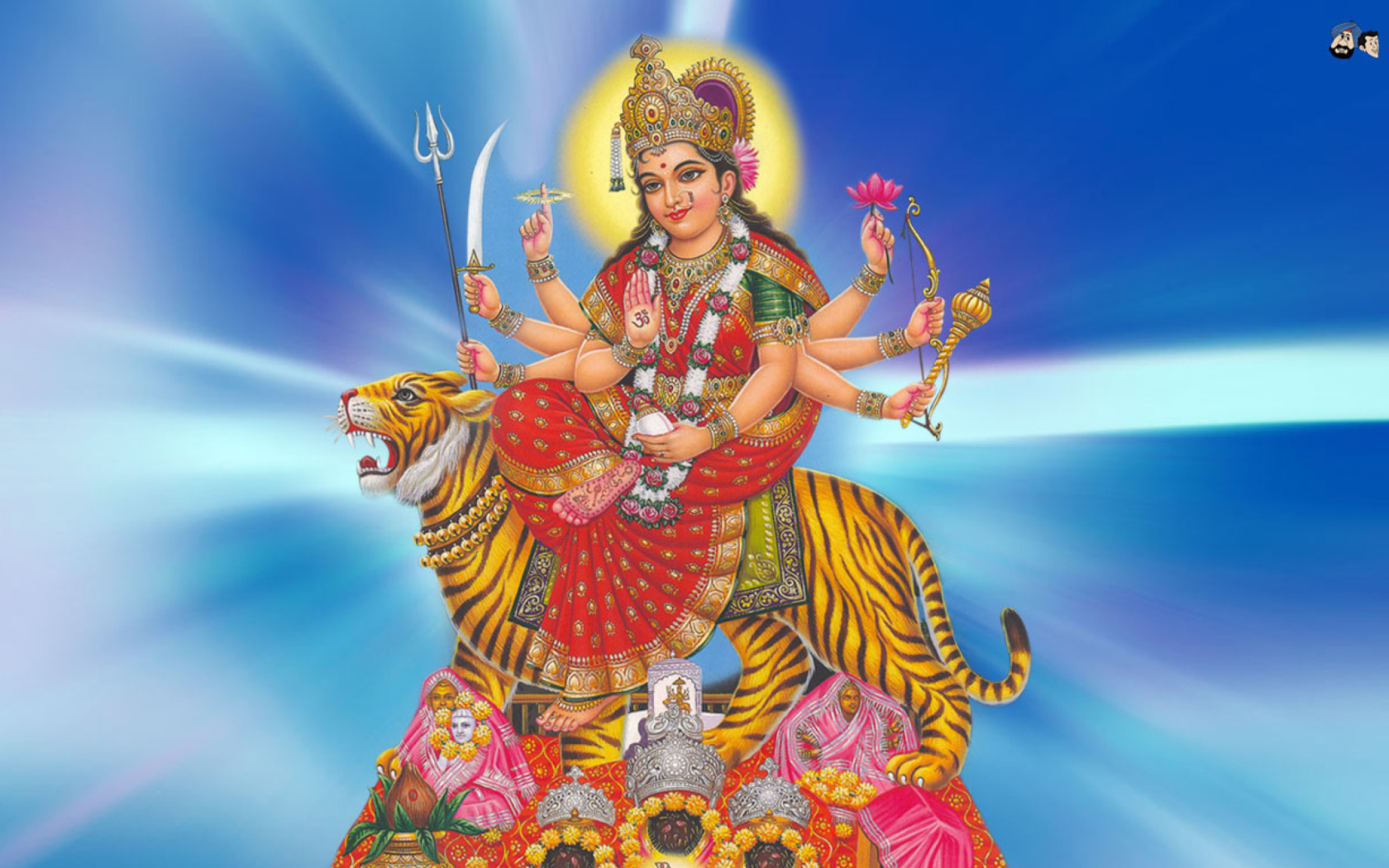 Screenshot №1 pro téma Hindu God 1680x1050