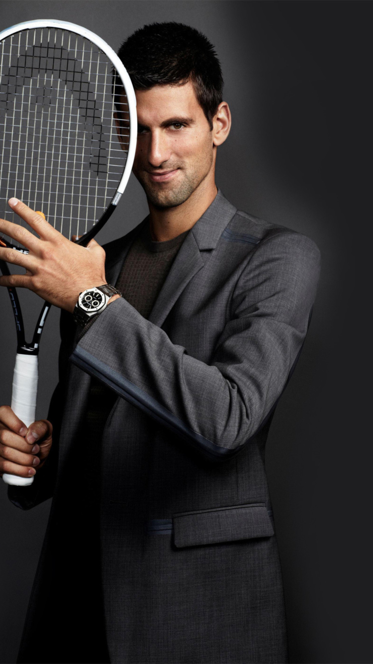 Fondo de pantalla Novak Djokovic 750x1334