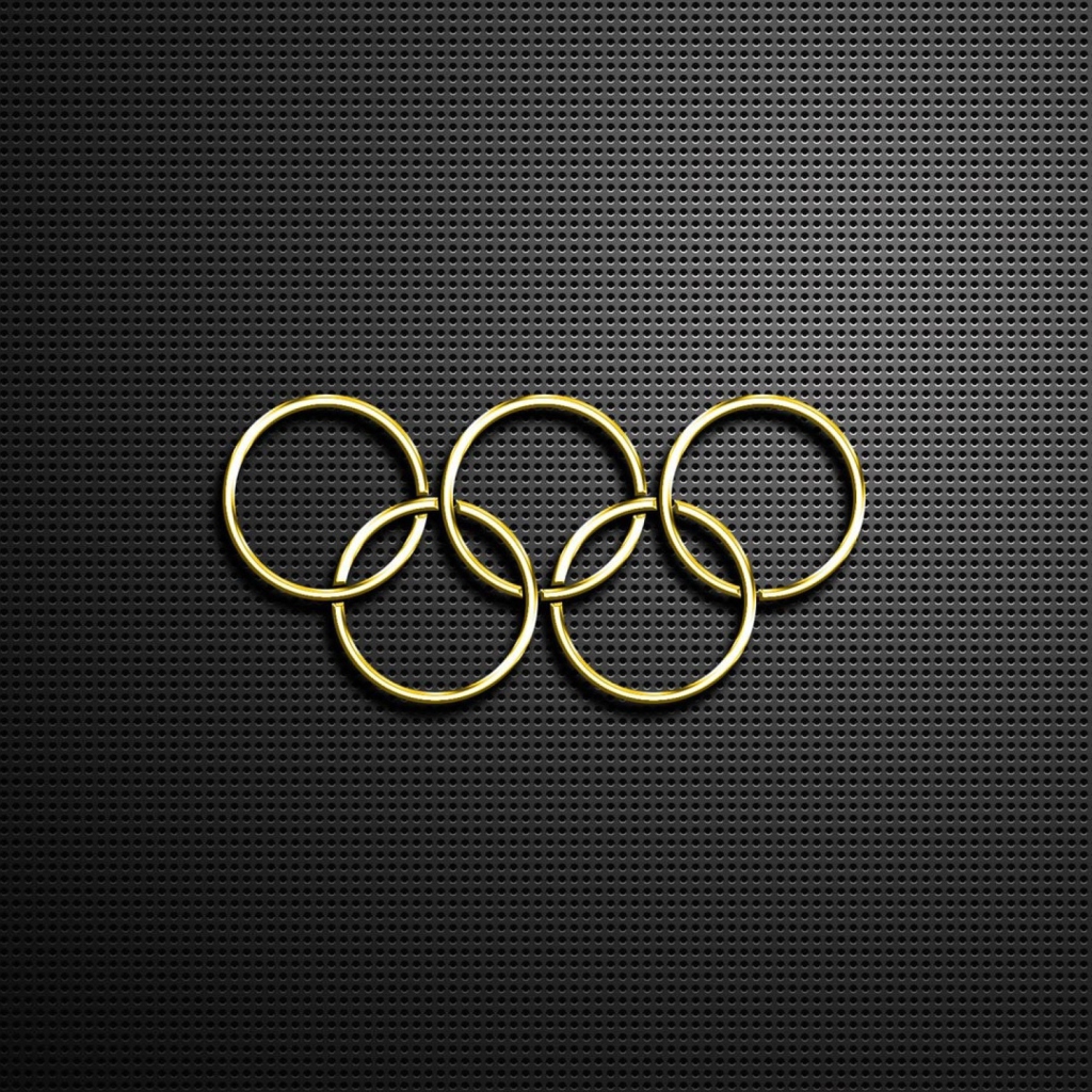 Das Olympic Games Logo Wallpaper 1024x1024