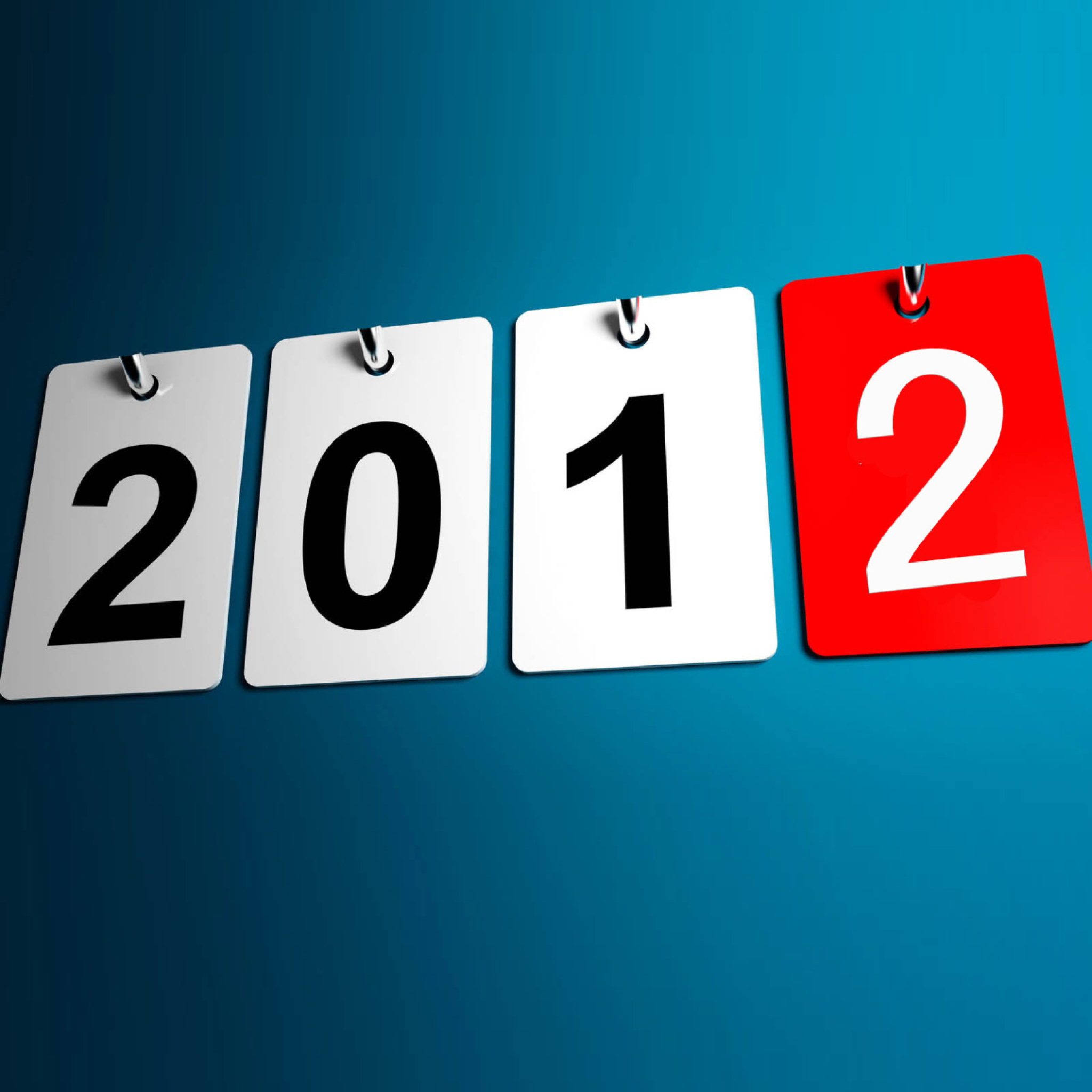 Fondo de pantalla New Year 2012 2048x2048