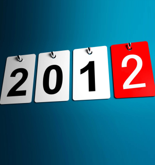 Картинка New Year 2012 на телефон 128x128