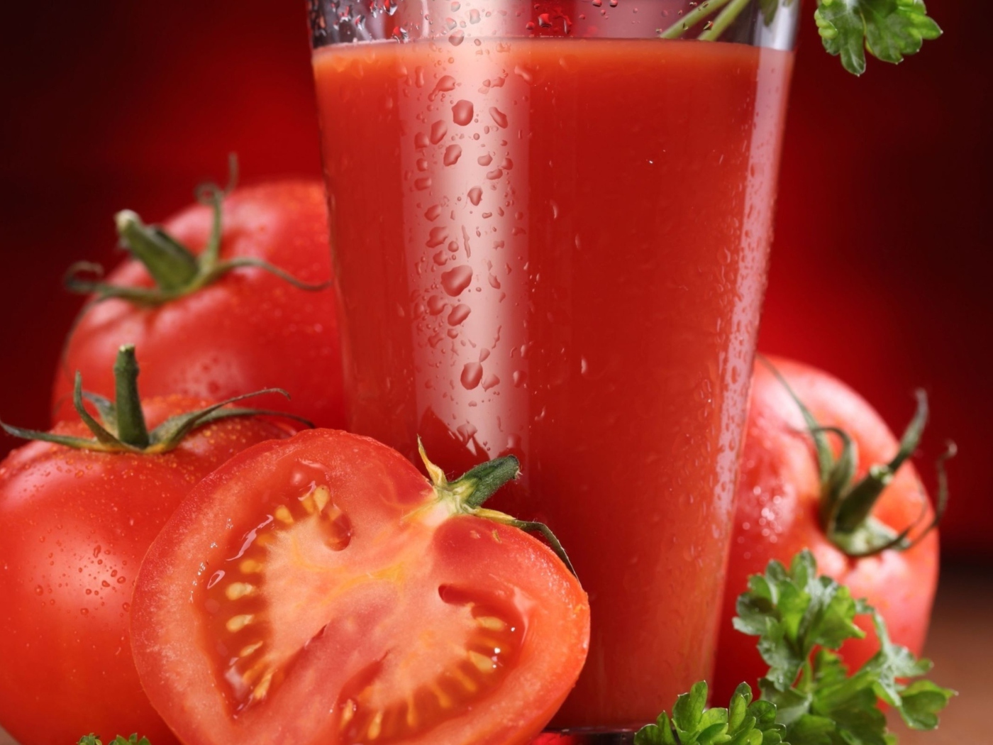Screenshot №1 pro téma Fresh Tomatoe Juice 1400x1050