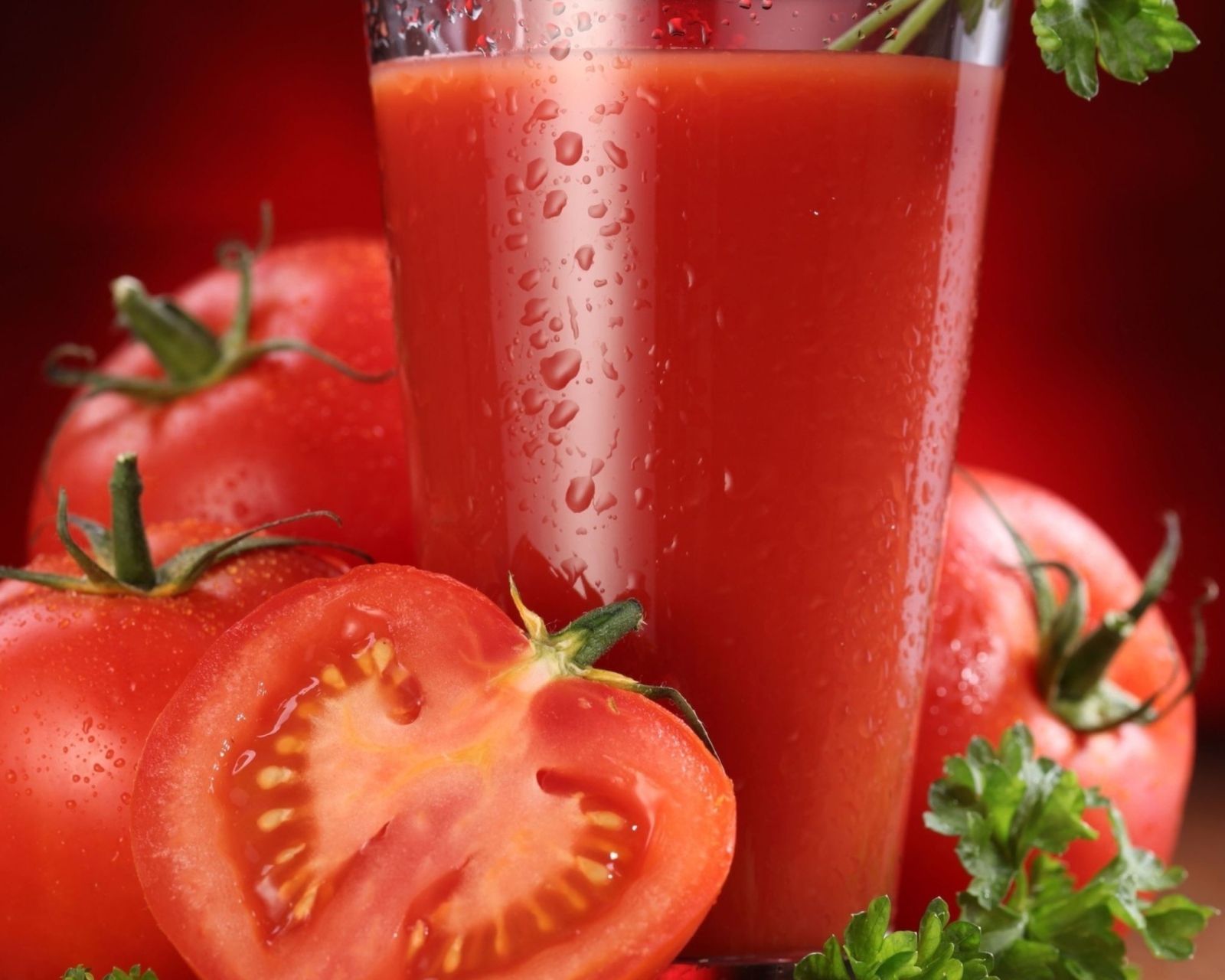 Das Fresh Tomatoe Juice Wallpaper 1600x1280