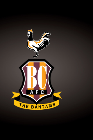 Das Bradford City A.F.C. Wallpaper 320x480