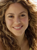Screenshot №1 pro téma Cute Curly Shakira 132x176