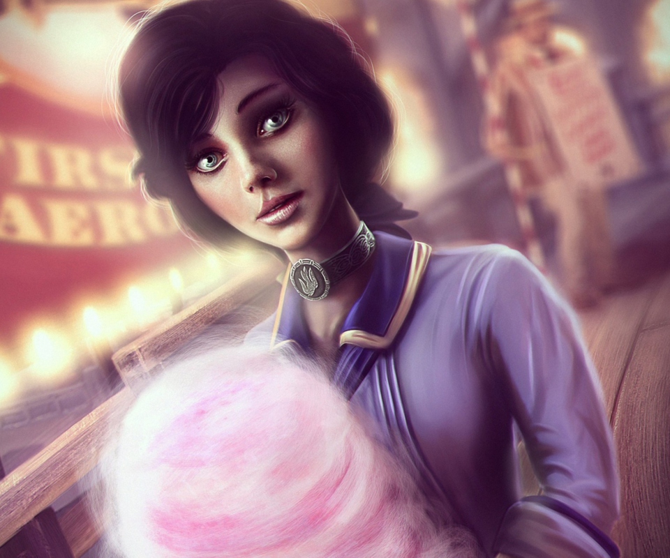 Bioshock Infinite Game wallpaper 960x800