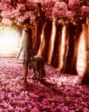 Das Flower Forest Wallpaper 128x160