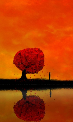 Autumn Tree screenshot #1 240x400