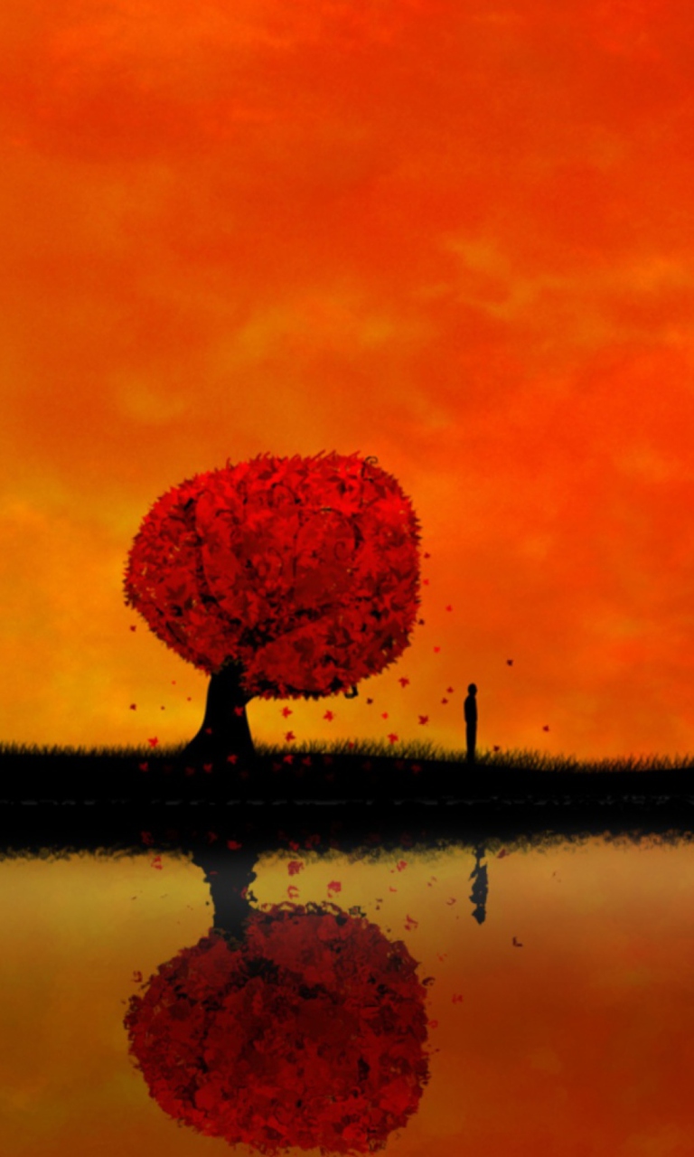 Screenshot №1 pro téma Autumn Tree 768x1280