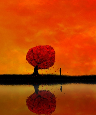 Autumn Tree - Obrázkek zdarma pro Nokia C-Series