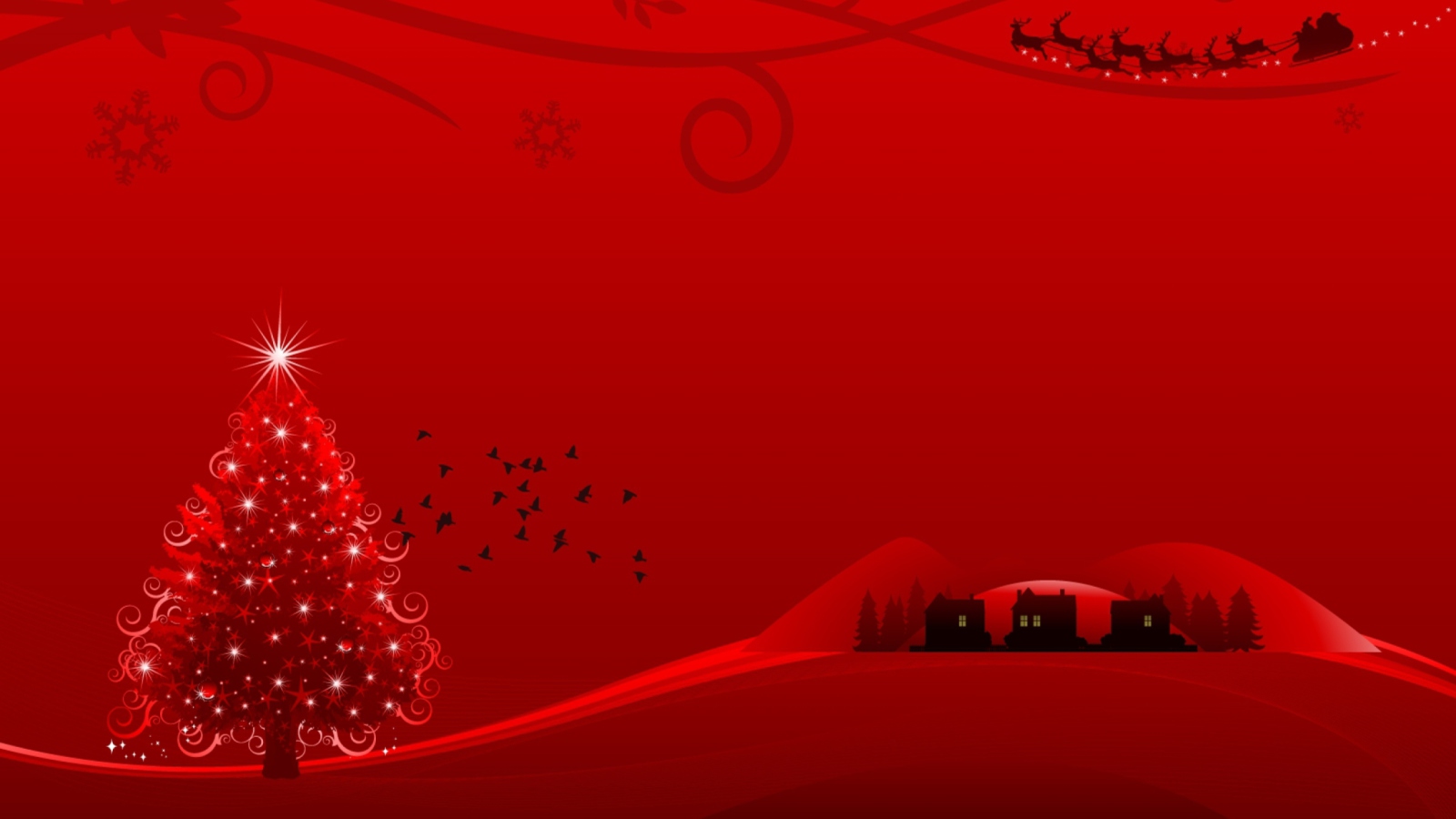 Screenshot №1 pro téma Christmas Magic Ornament 1600x900