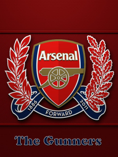 Screenshot №1 pro téma FC Arsenal 240x320