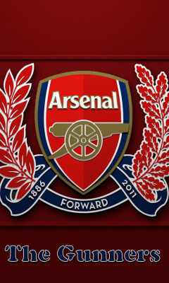 Fondo de pantalla FC Arsenal 240x400