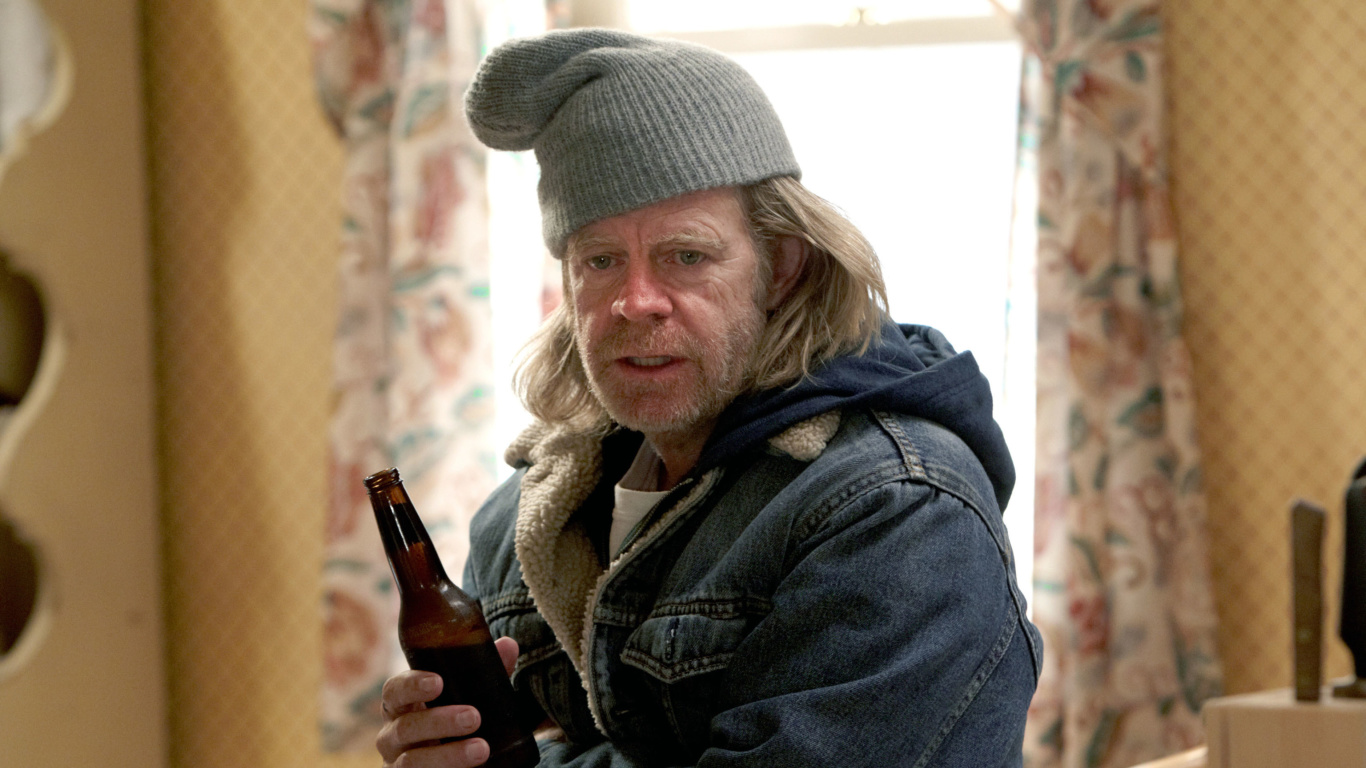 Frank Gallagher in Shameless wallpaper 1366x768