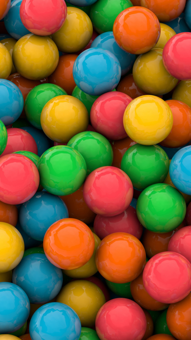 Colorful Candies wallpaper 640x1136