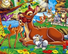 Das Disney Bambi Wallpaper 220x176