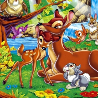 Disney Bambi papel de parede para celular para iPad