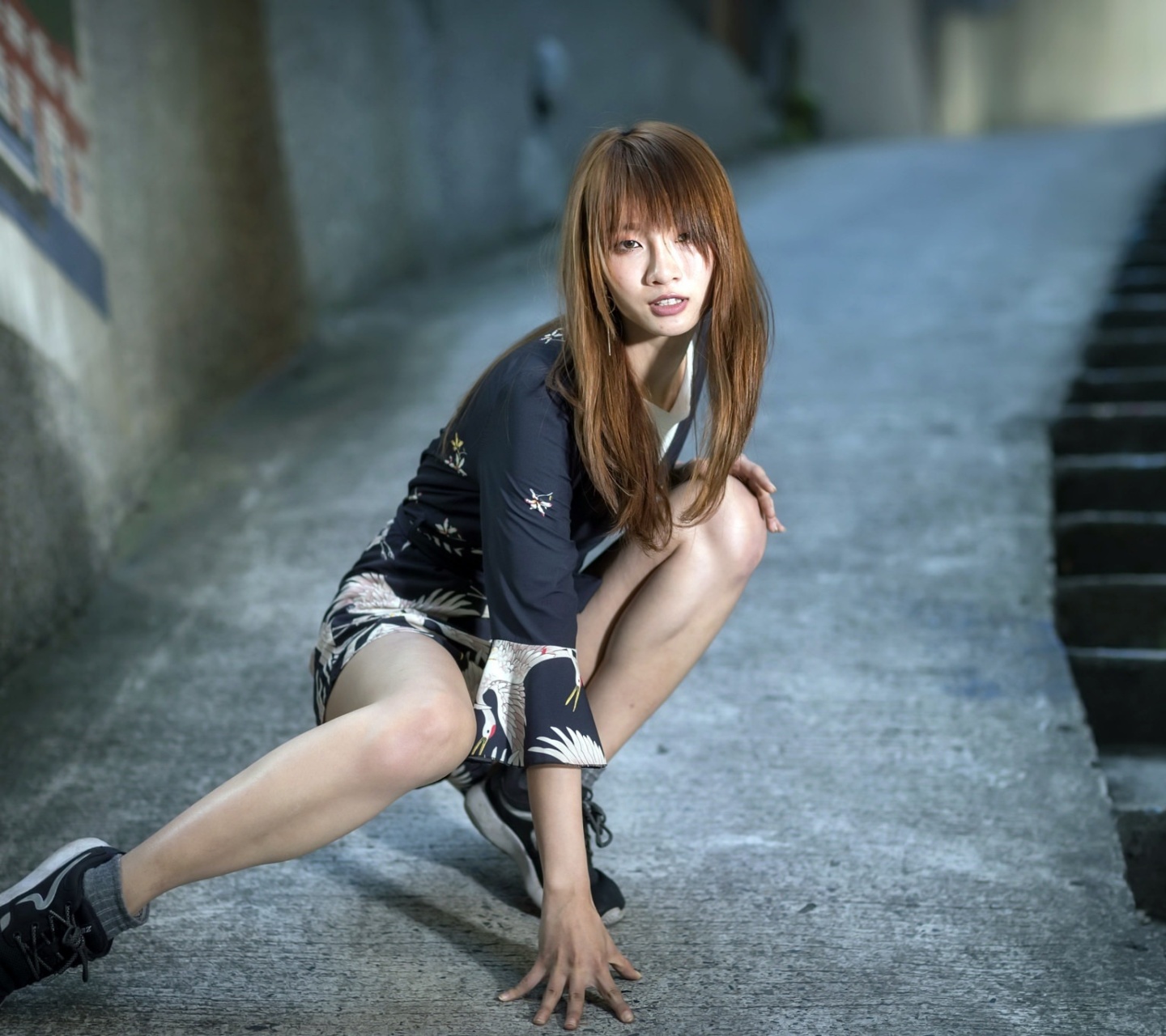 Das Hong Kong Girl Wallpaper 1440x1280