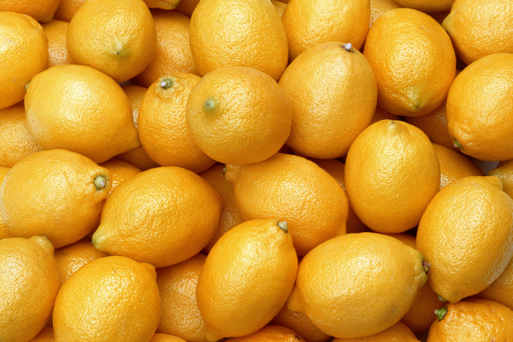 Fondo de pantalla Fresh Yellow Lemons