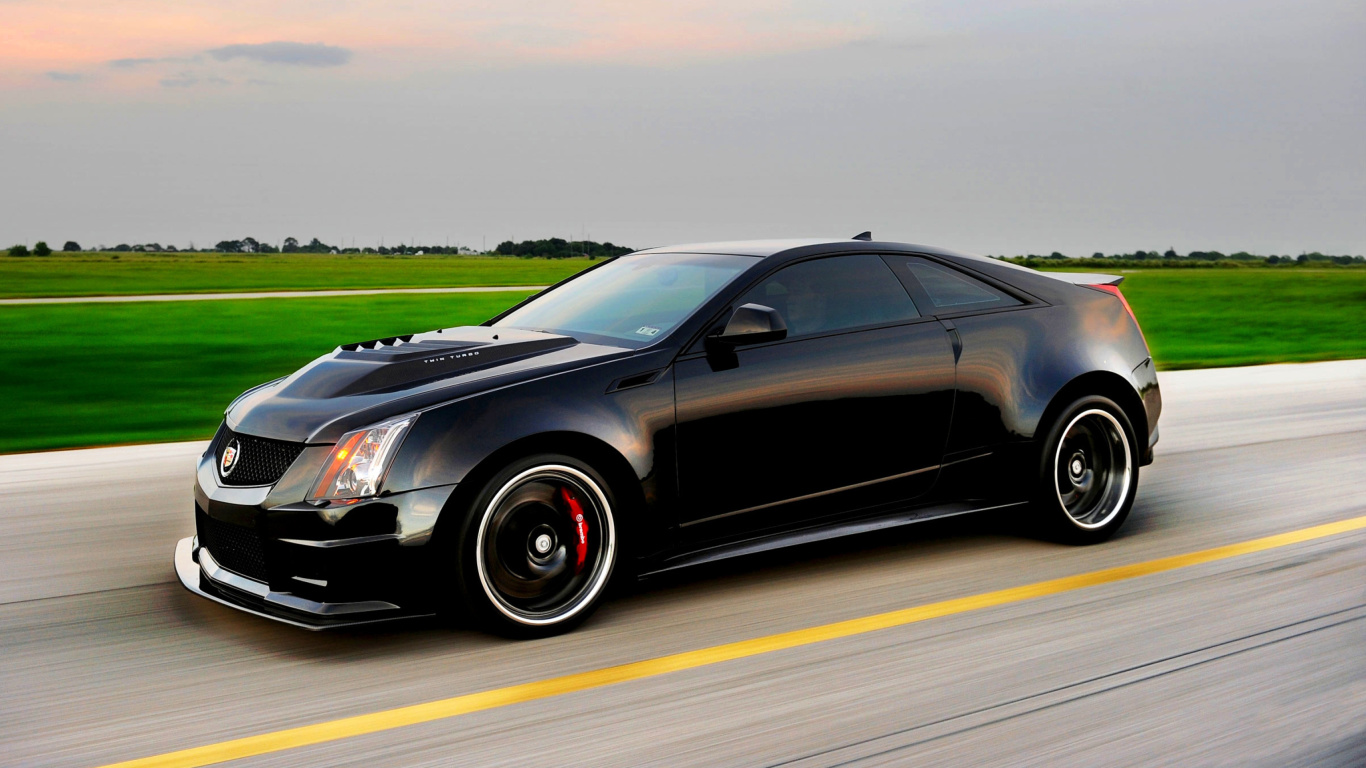 Cadillac CTS-V Coupe wallpaper 1366x768