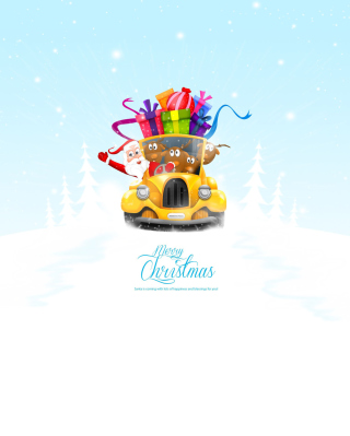 Santa Blessings - Obrázkek zdarma pro iPhone 6 Plus