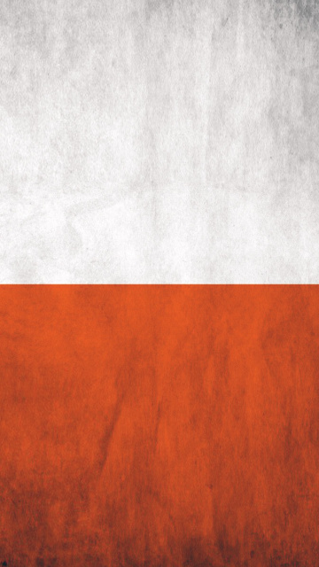 Обои Poland Flag 360x640