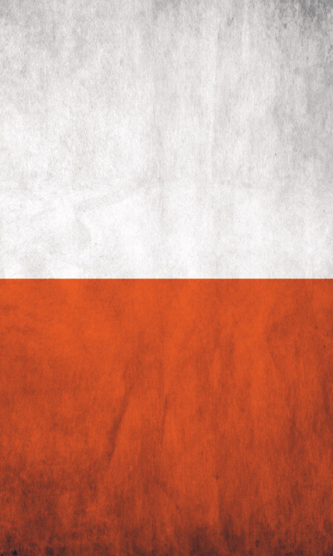 Das Poland Flag Wallpaper 480x800