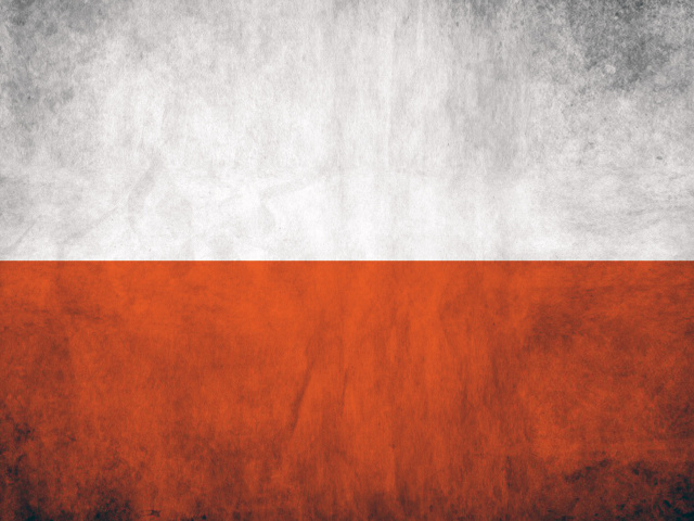 Fondo de pantalla Poland Flag 640x480