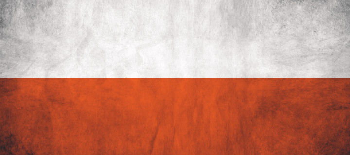 Das Poland Flag Wallpaper 720x320