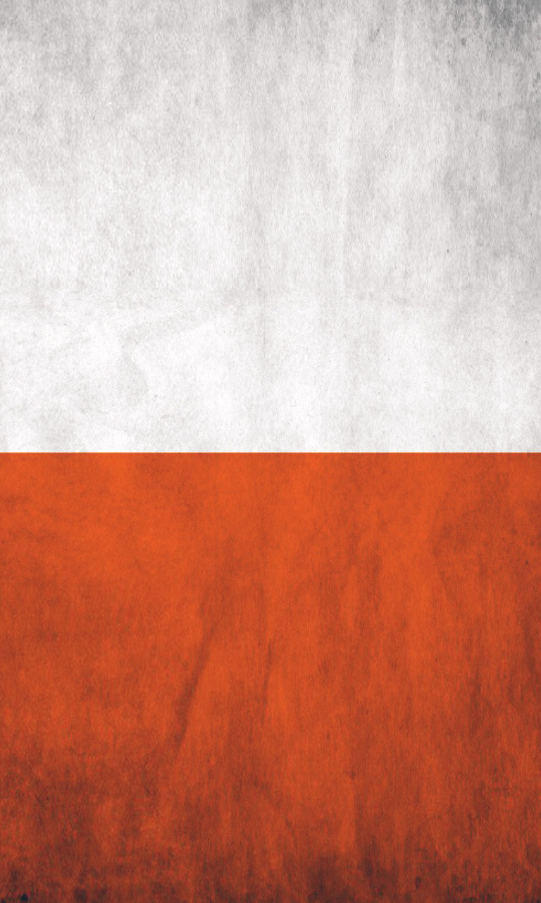 Das Poland Flag Wallpaper 768x1280