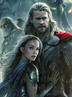 Das Thor 2 The Dark World 2013 Wallpaper 240x320