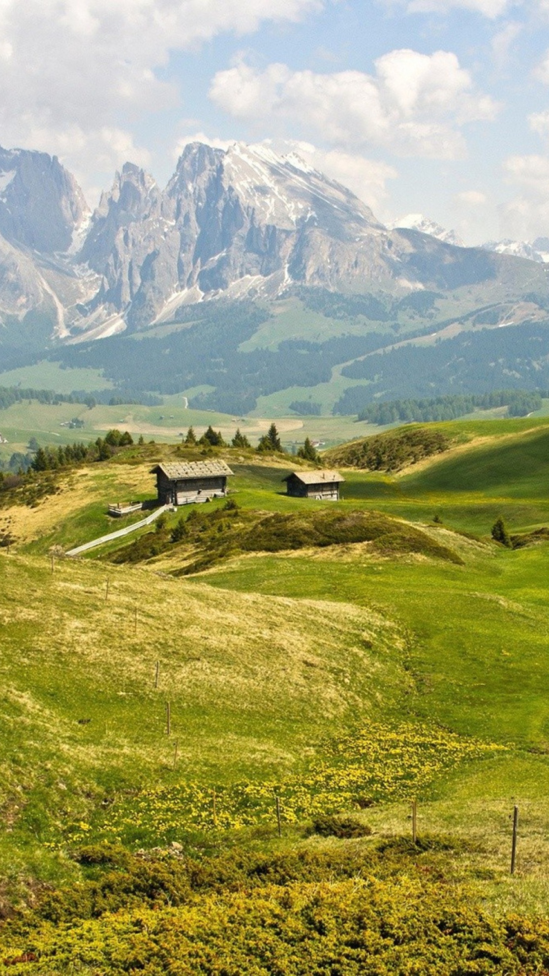 Screenshot №1 pro téma The Alps Mountainscape 1080x1920