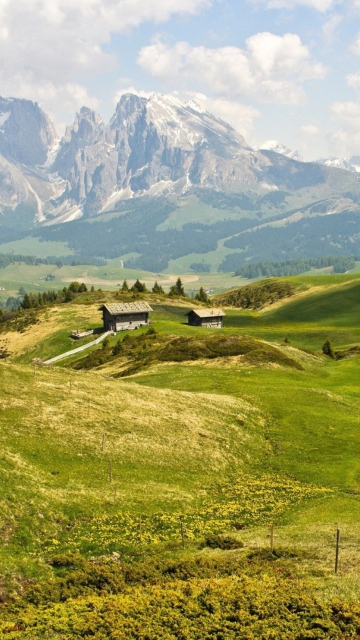 Screenshot №1 pro téma The Alps Mountainscape 360x640