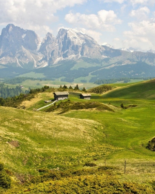 The Alps Mountainscape - Obrázkek zdarma pro iPhone 6 Plus