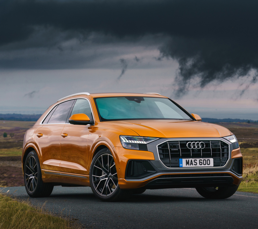 Обои Audi Q8, 2018 1080x960