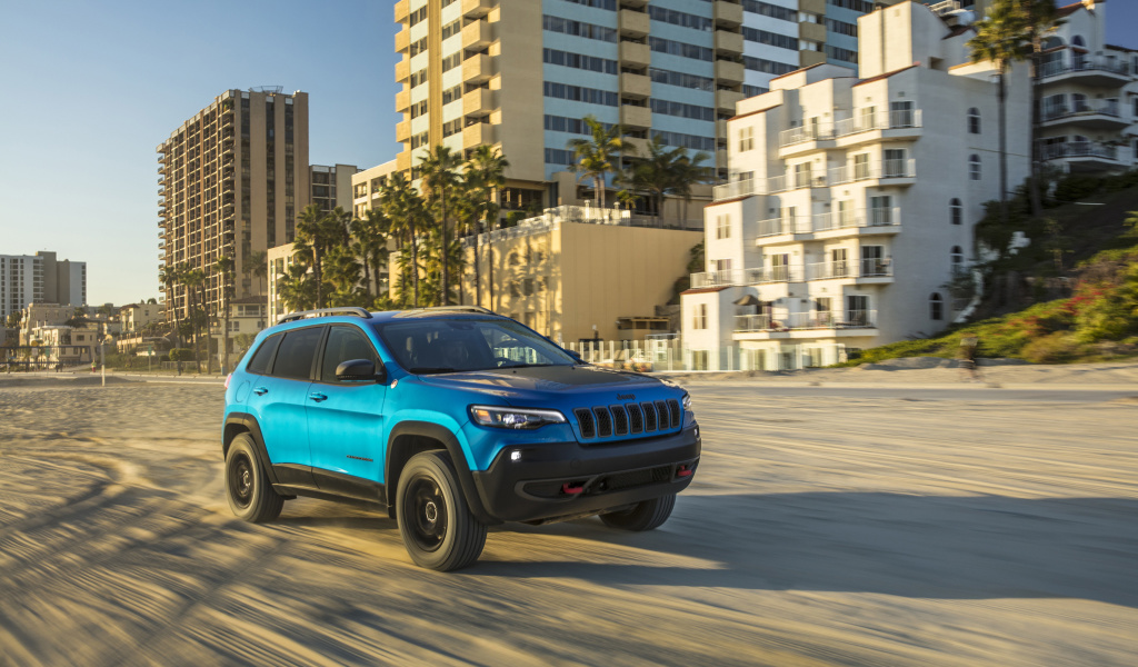 Screenshot №1 pro téma 2019 Jeep Cherokee Trailhawk Suv 1024x600