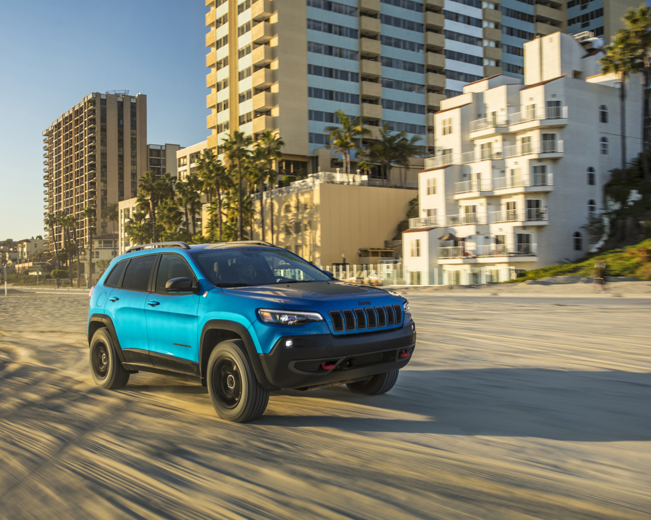 Das 2019 Jeep Cherokee Trailhawk Suv Wallpaper 1280x1024