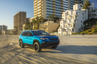 2019 Jeep Cherokee Trailhawk Suv Background for Android, iPhone and iPad