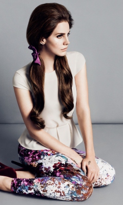 Sfondi Lana Del Rey For H&M 240x400