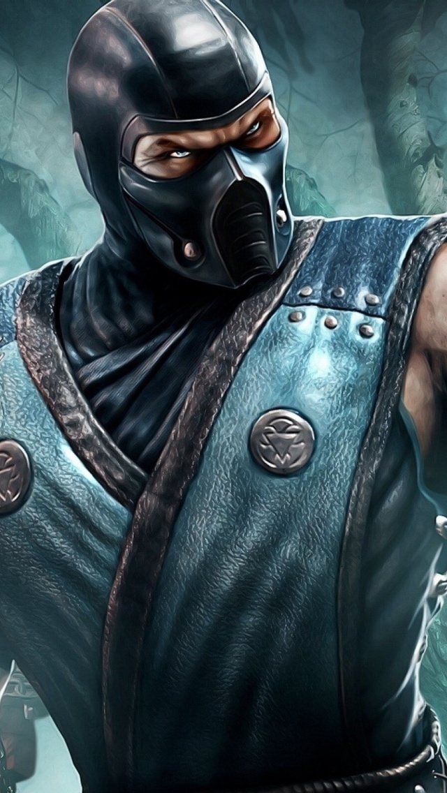 Sub Zero Mortal Kombat wallpaper 640x1136