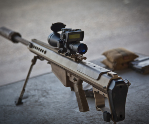 Screenshot №1 pro téma Barrett M82 Sniper rifle 480x400