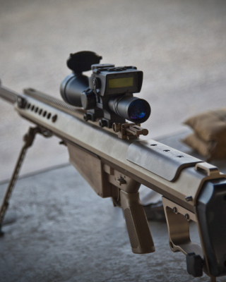 Barrett M82 Sniper rifle sfondi gratuiti per Nokia Asha 305