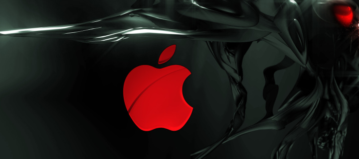 Screenshot №1 pro téma Apple Emblem 720x320