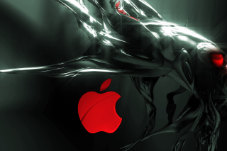 Apple Emblem Background for Android, iPhone and iPad