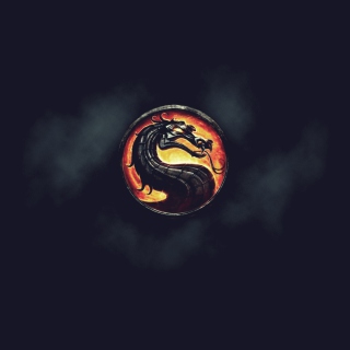 Mortal Kombat Logo - Obrázkek zdarma pro iPad Air