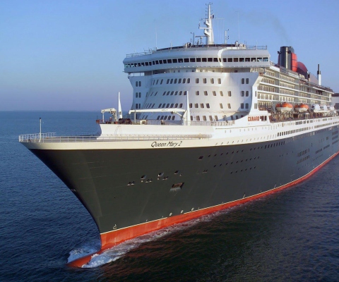 Sfondi Queen Mary 2 - Flagship 480x400