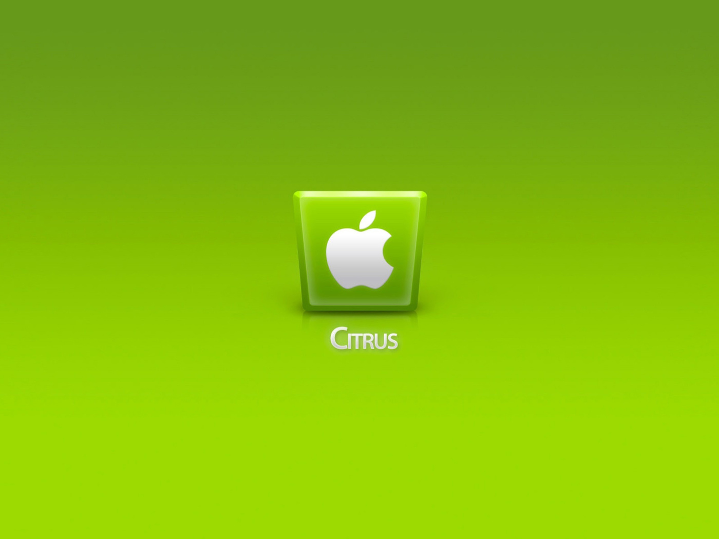 Fondo de pantalla Apple Citrus 1400x1050