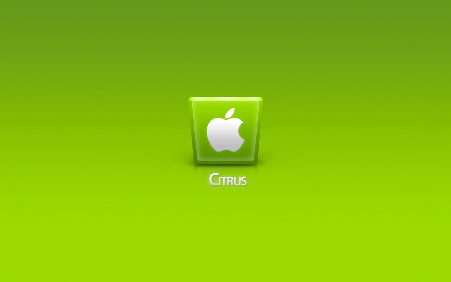 Screenshot №1 pro téma Apple Citrus 1440x900