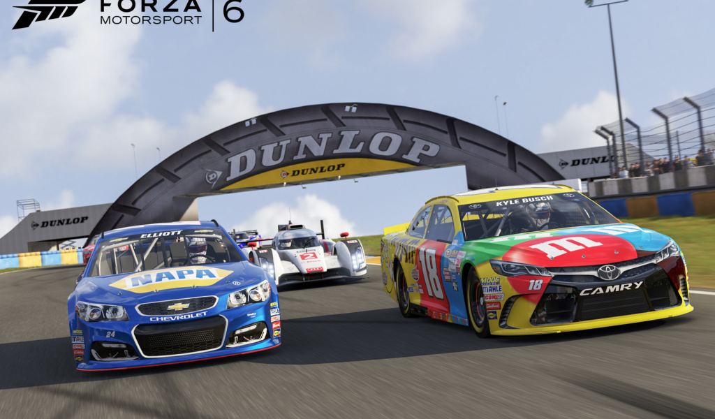 Fondo de pantalla Forza Nascar 1024x600